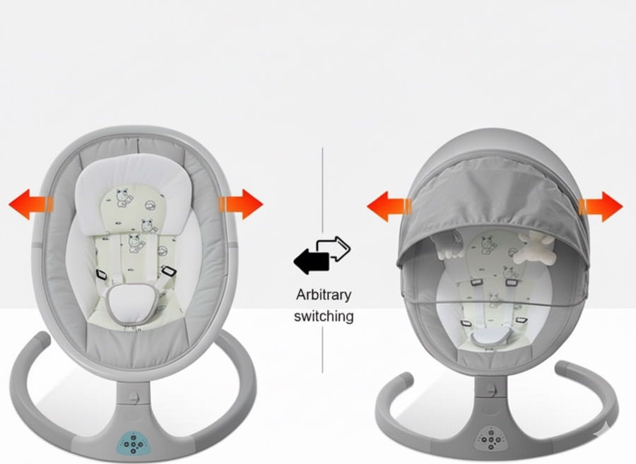 ناموسية مع ألعاب معلقة