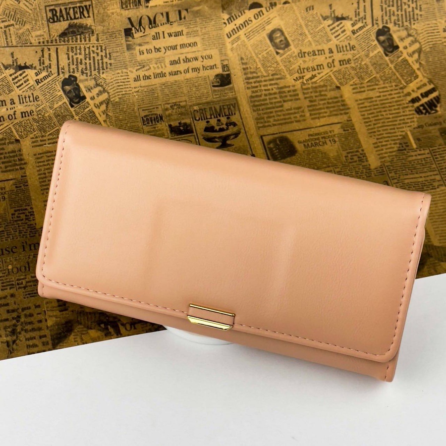 Classic Solid Long Wallet