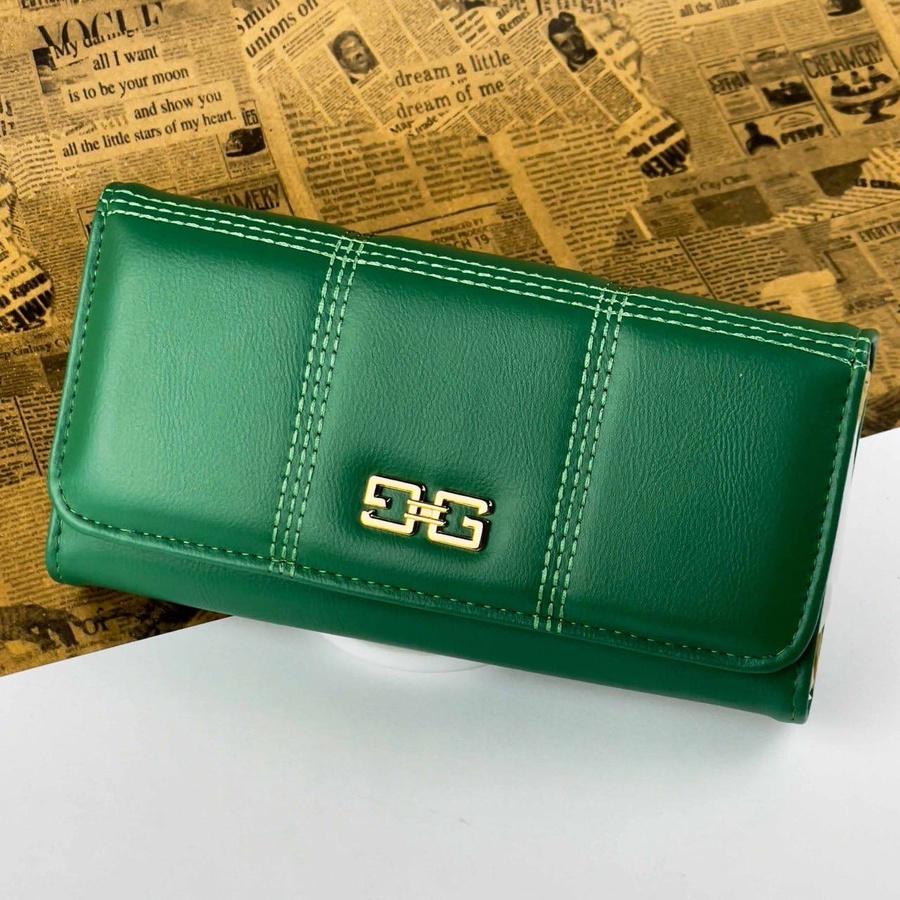 Embroidered Clutch Wallet