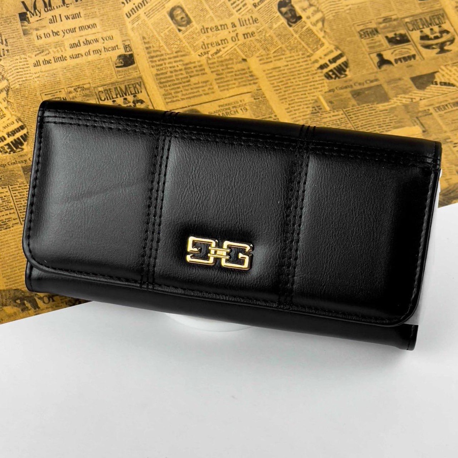 Embroidered Clutch Wallet