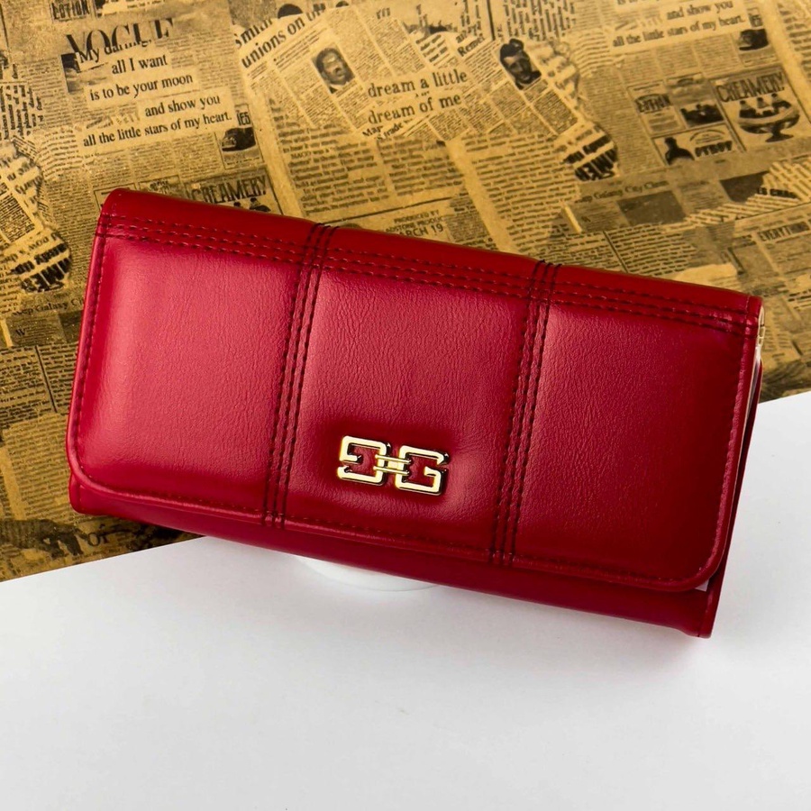 Embroidered Clutch Wallet
