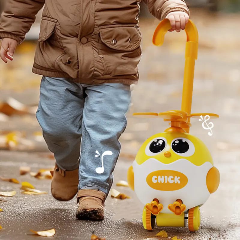 🐥 الكتكوت المرح الوردي