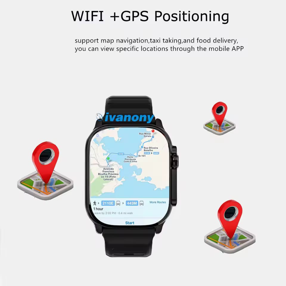 📍 تدعم خاصية الـ GPS علشان 