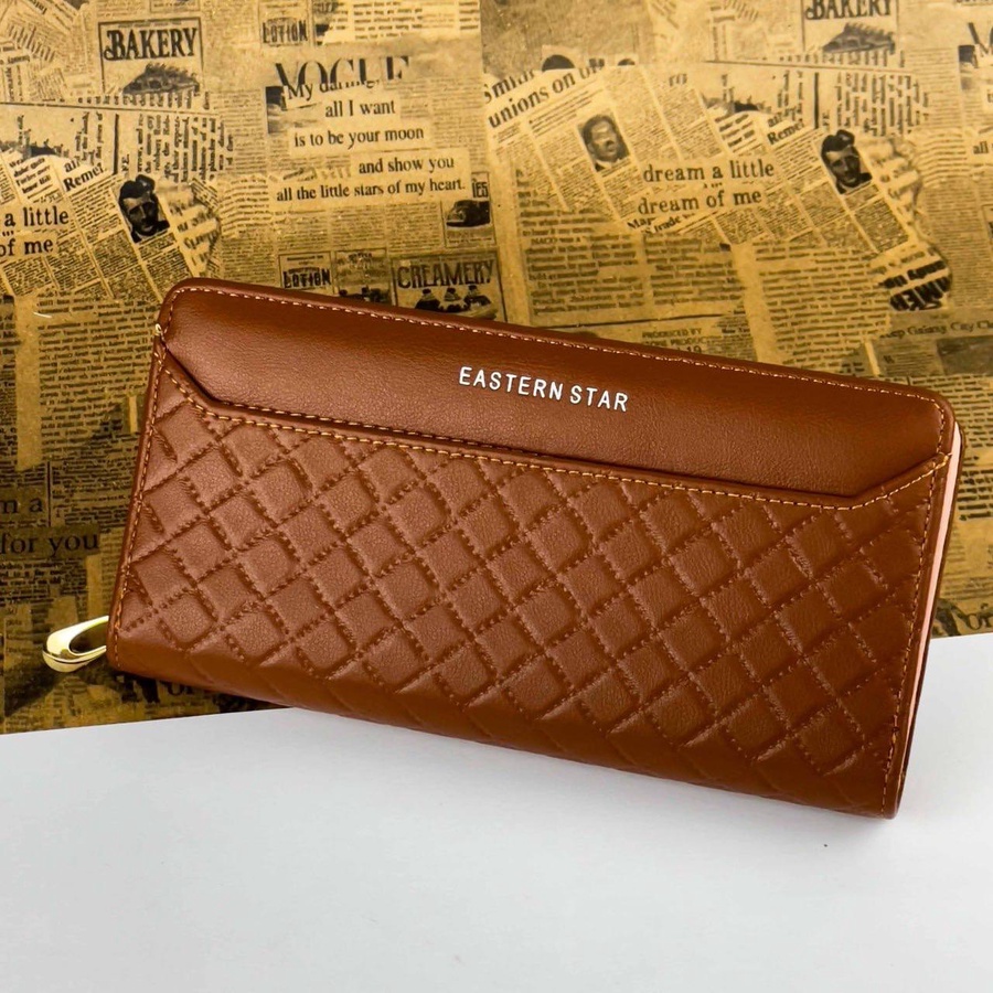 Eastern Star Quilted Wallet