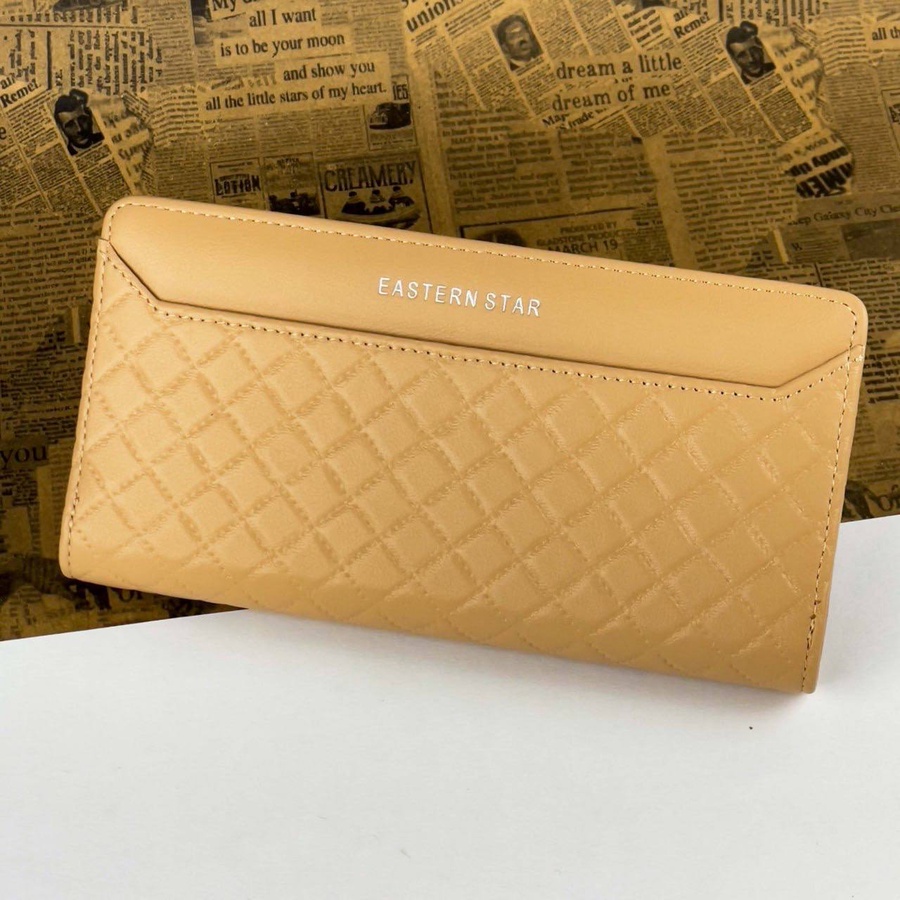 Eastern Star Quilted Wallet