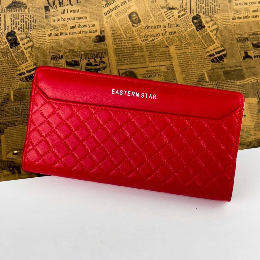 Eastern Star Quilted Wallet