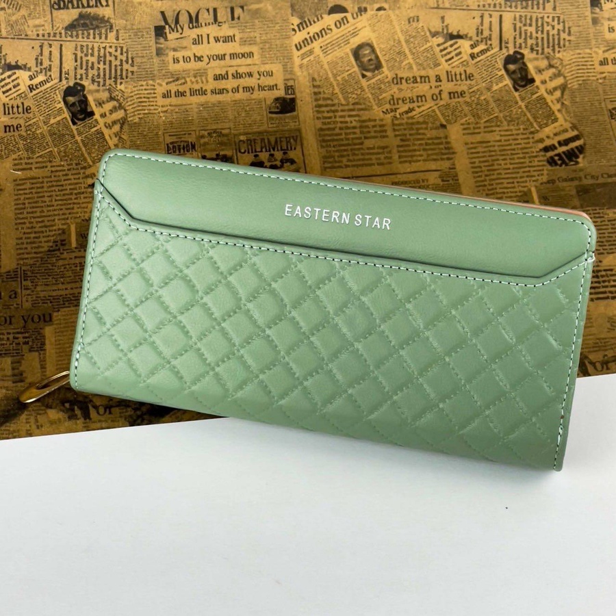 Eastern Star Quilted Wallet