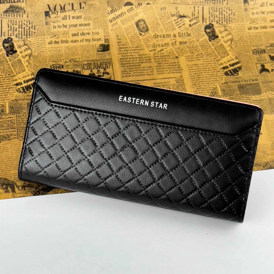 Eastern Star Quilted Wallet