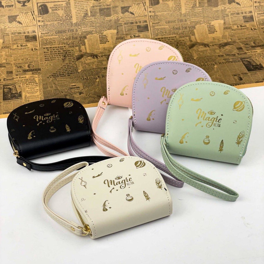 Magic Vector Women’s Wallet – Artistic Printed Design