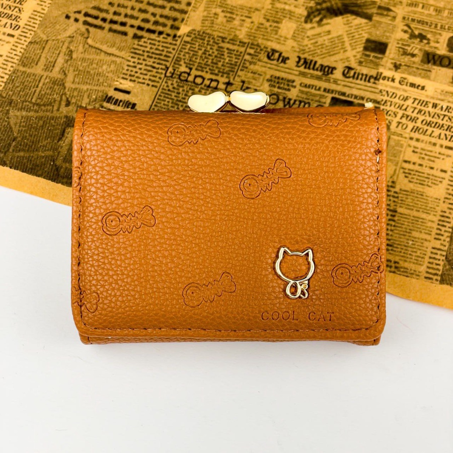 Fishbone Texture Women's Wallet