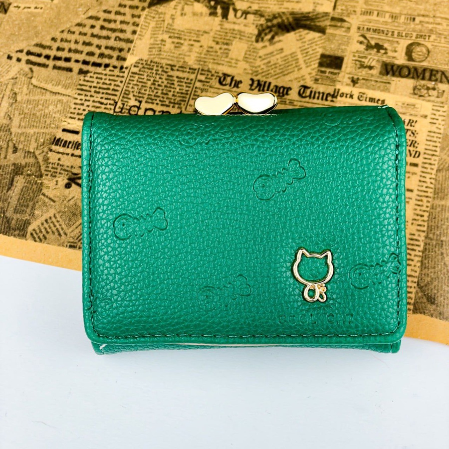 Fishbone Texture Women's Wallet