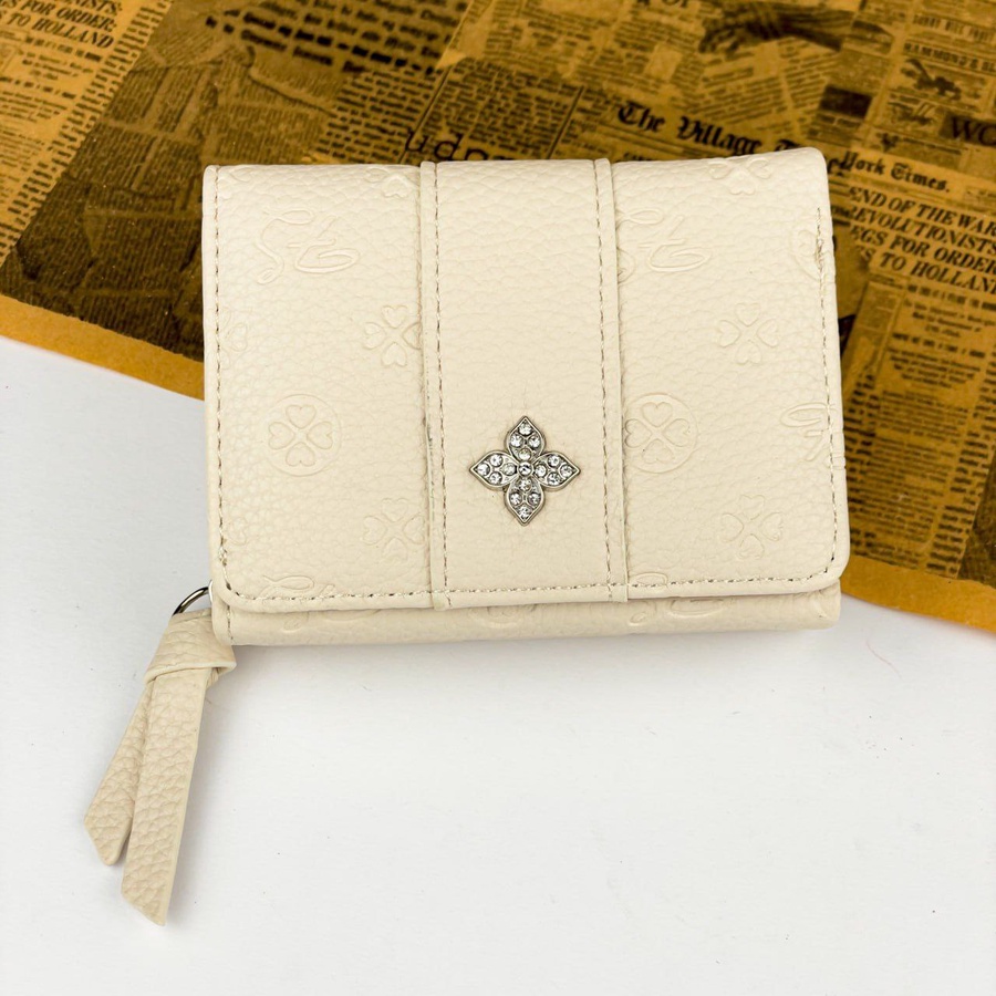 Laser Engraved Hearts Women's Wallet