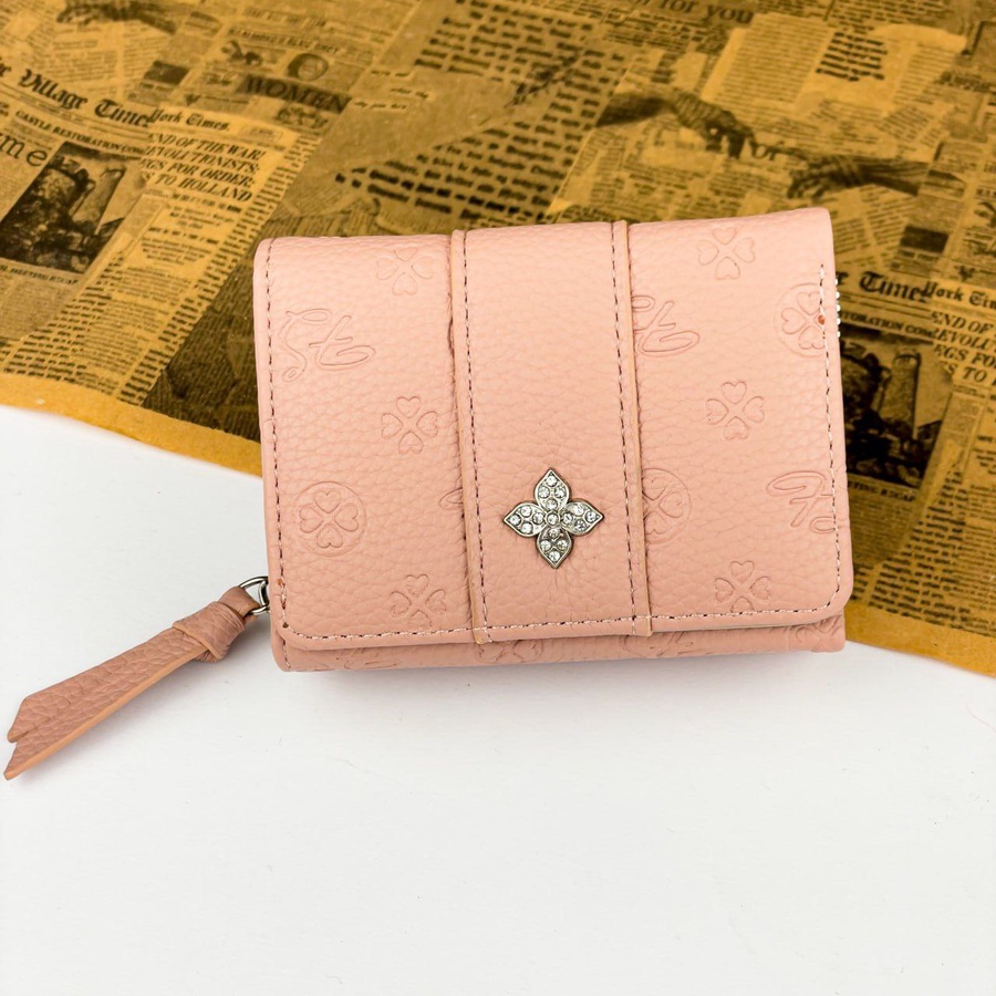 Laser Engraved Hearts Women's Wallet