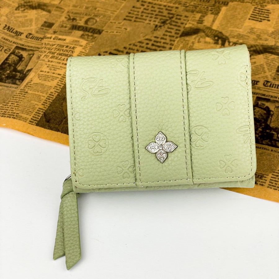 Laser Engraved Hearts Women's Wallet