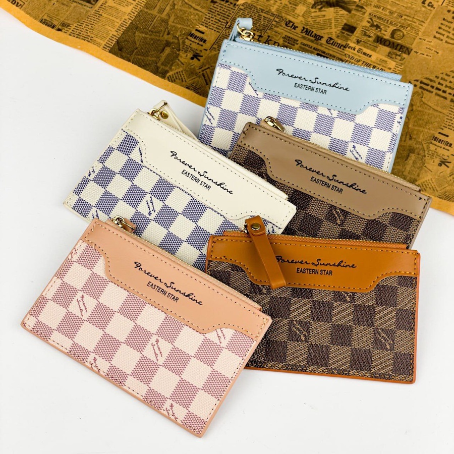 Flat Canvas Cardholder