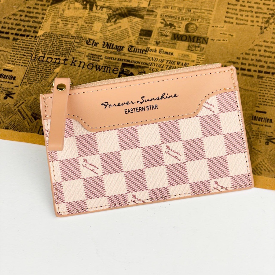 Flat Canvas Cardholder
