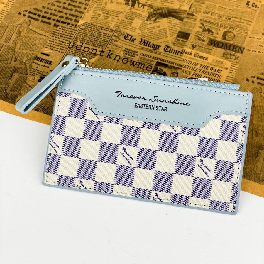 Flat Canvas Cardholder