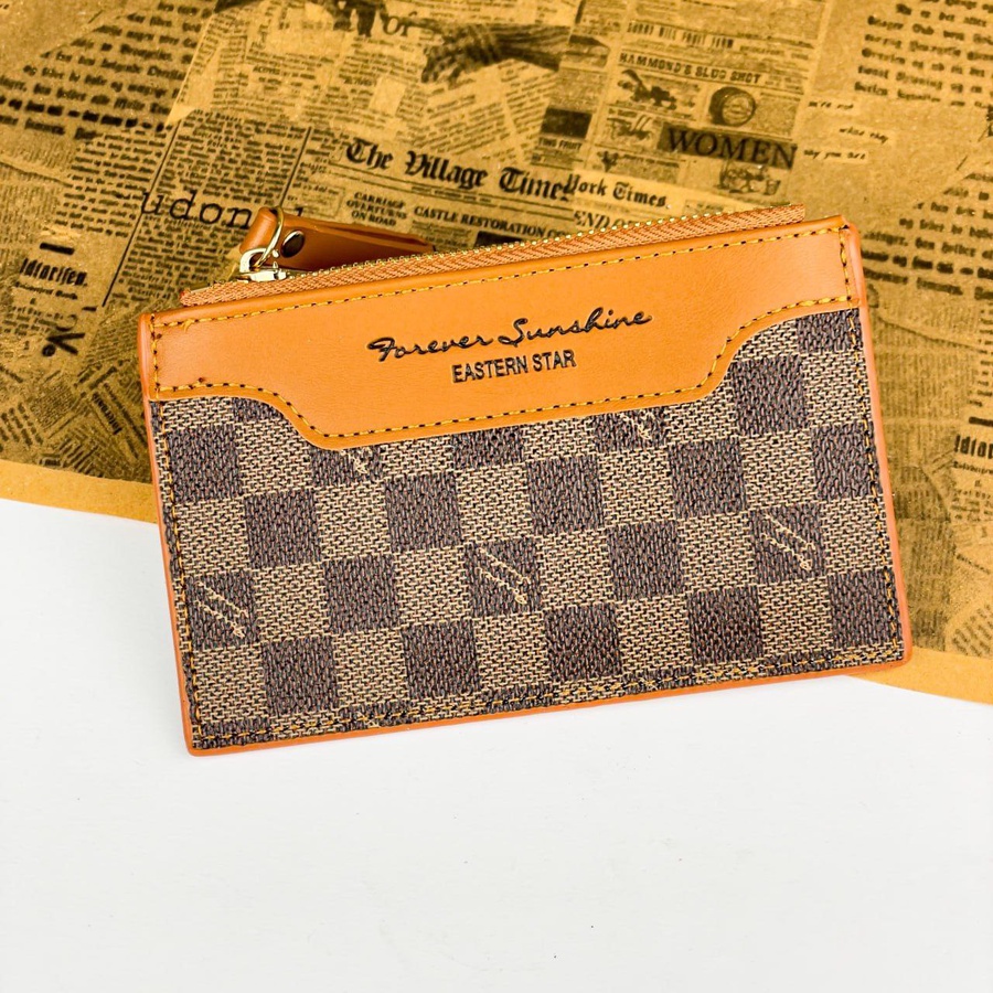 Flat Canvas Cardholder