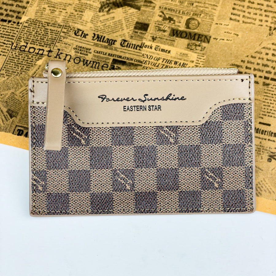 Flat Canvas Cardholder
