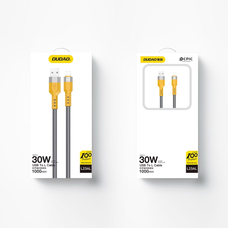 Dudao 30W USB - Lightning cable l23al product thumbnail 2