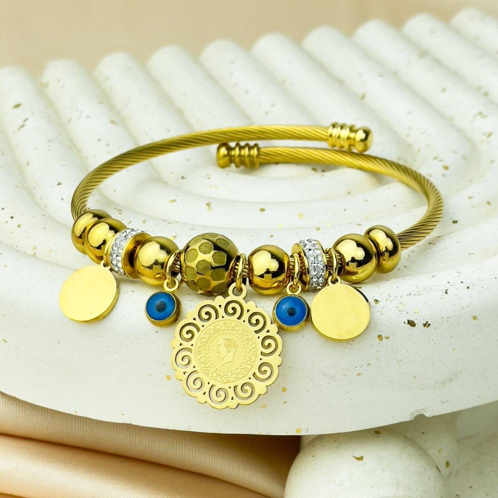 Pandora Evil Eye Double Charm Bracelet