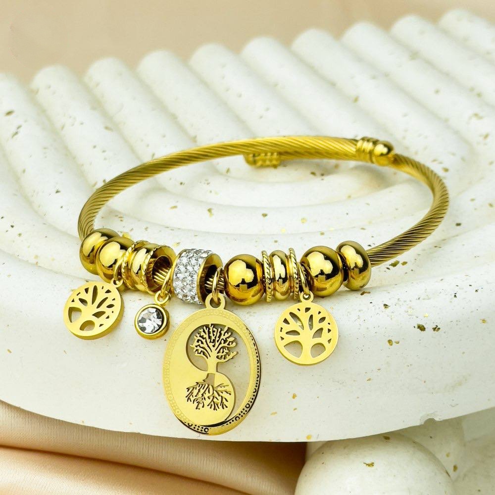 Pandora Tree Charm Bracelet