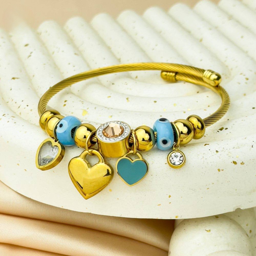 Pandora Triple Heart Mix Bracelet