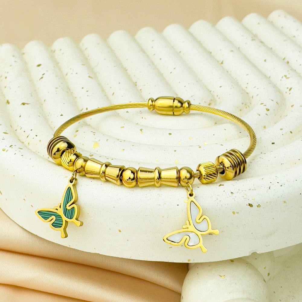 Pandora Green Butterfly Bracelet