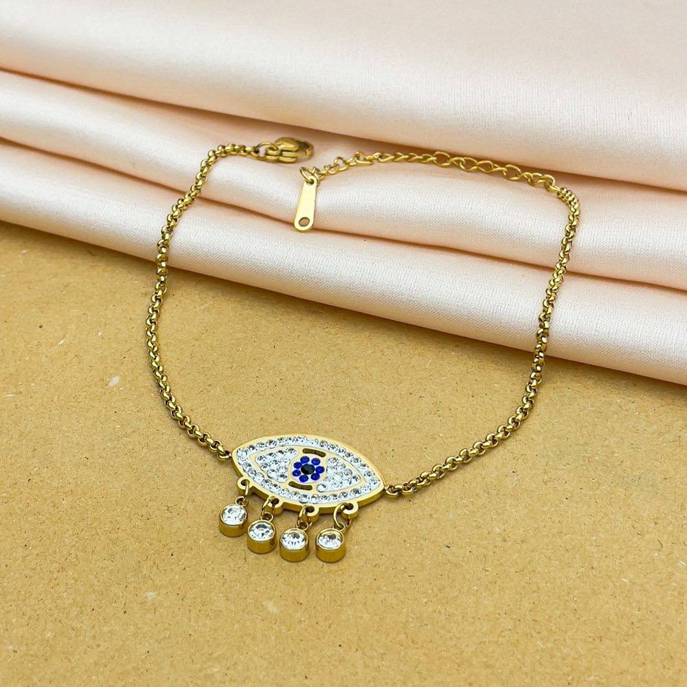 Zircon Evil Eye Bracelet