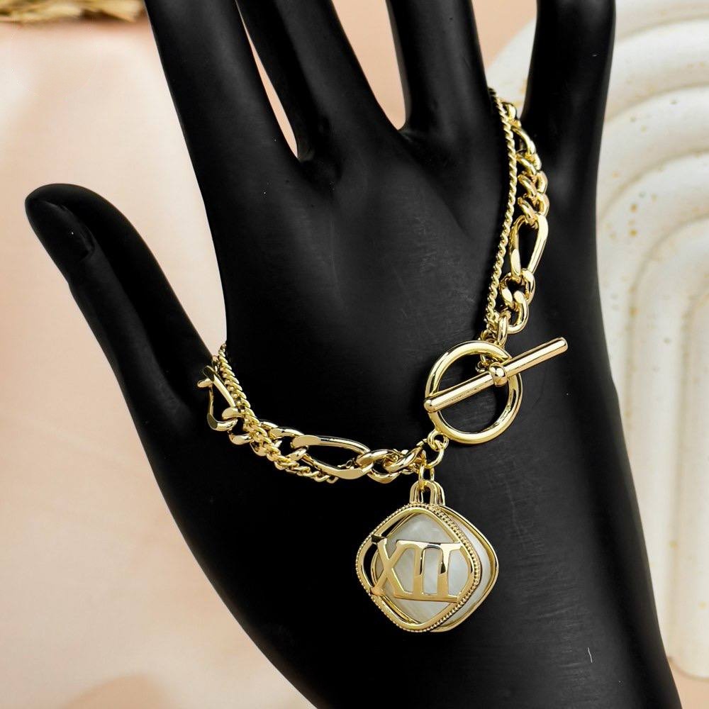Roman XII Statement Bracelet
