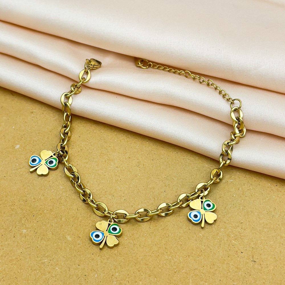 Triple Evil Eye & Owl Eye Bracelet