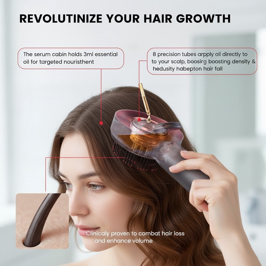 ضمان تكثيف الشعر ومنع التساقط