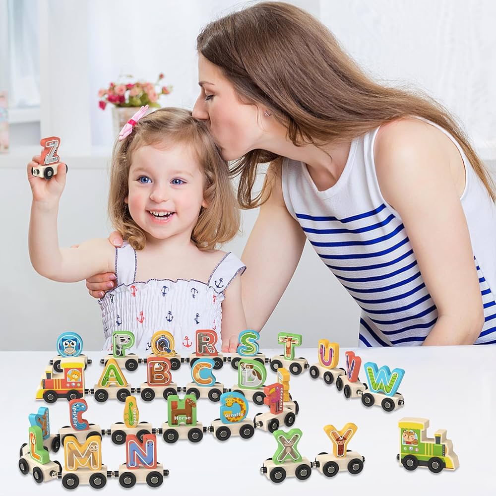 🚂✨ خلي وقت لعب طفلك مليان متعة وفايدة ✨🚂
🚗🔢 عربيات مغناطيس بالأرقام – تعليم ومرح في لعبة واحدة