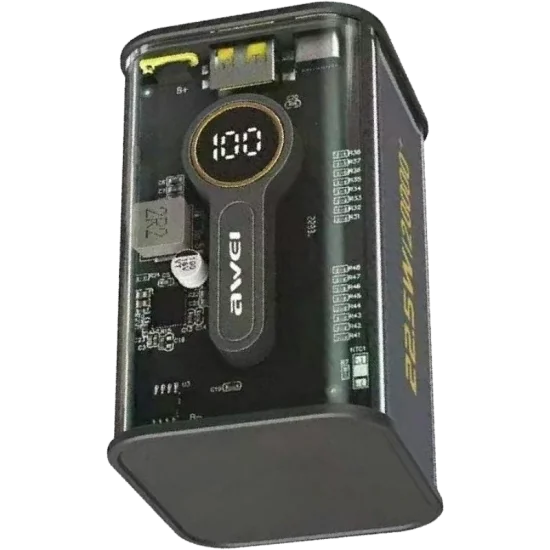 Power Bank Mobile AWEI 22.5W 20000Mah P180K Black