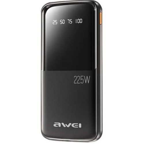 Awei P10K 10000mAh 22.5W 3 in 1 Portable Power Bank - Penguin.com.bd