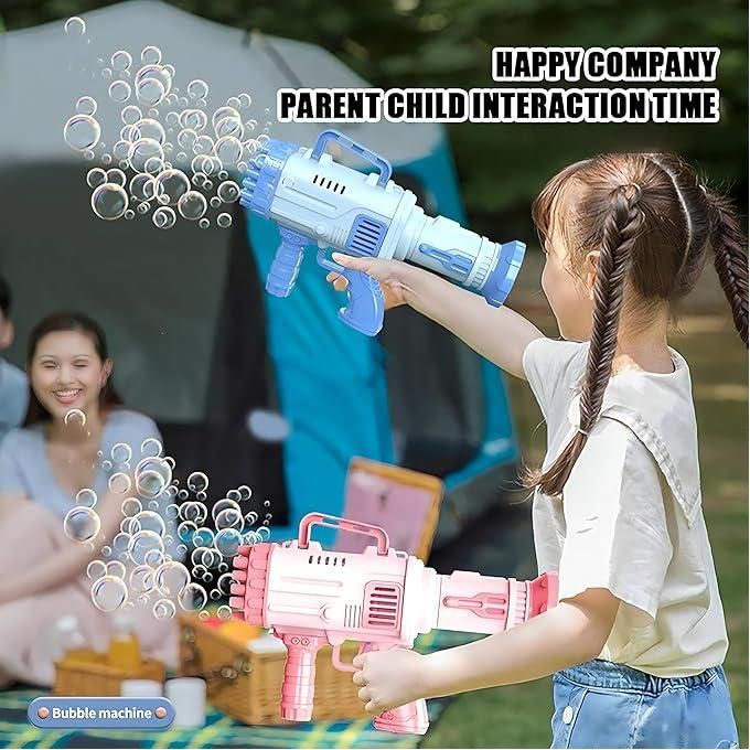 💥 مسدس الفقاعات بازوكا – ألوان، بهجة، وموود جديد!