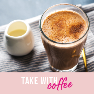 Dissolve in 8 ounces of your morning coffee and mix well.

