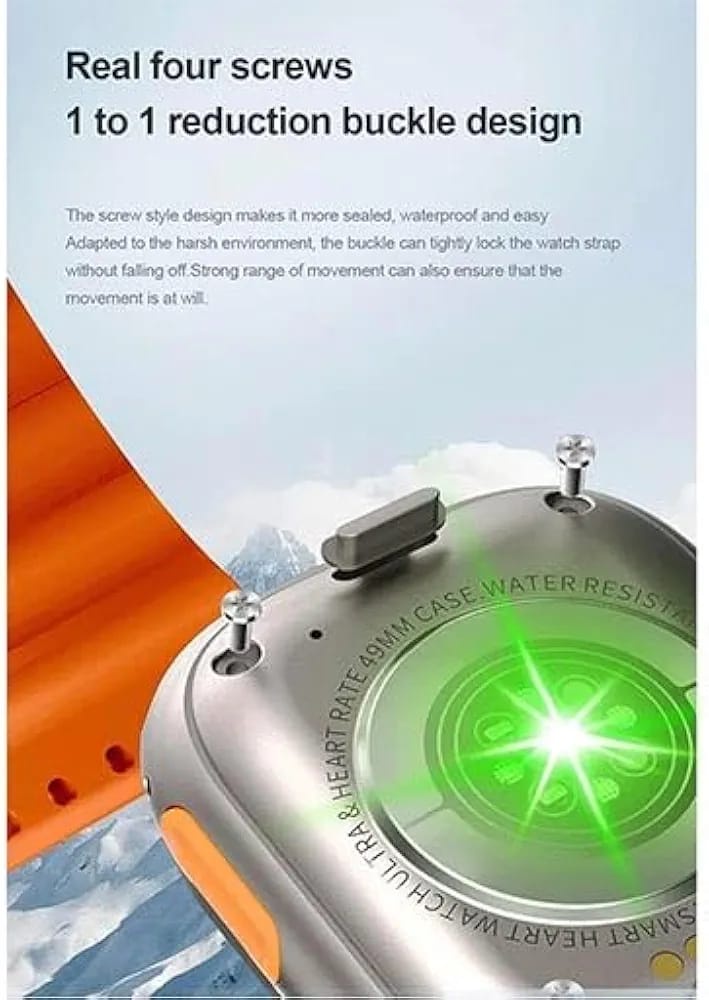 ساعة عادية مع منبه، ضبط الوقت، تتبع خطواتك، ومراقبة النوم.