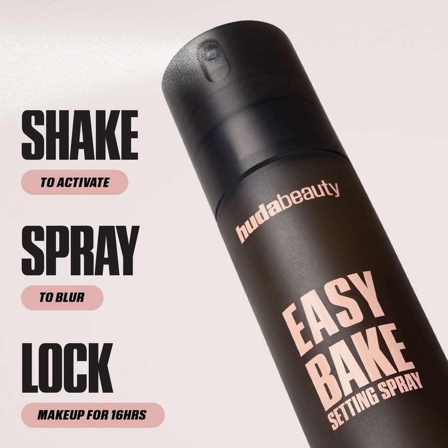 HUDABEAUTY Easy Bake Setting Spray with 16-Hour Wear 100ml