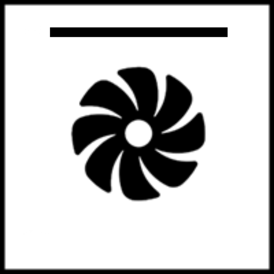 تسخين علوي+ المروحة