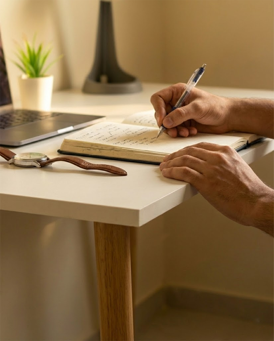 مكتب عملي ومريح ومناسب لغرفته