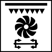 تسخين من الاعلي+شواية+مروحة توزيع