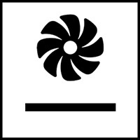 تسخين سفلي+ المروحة