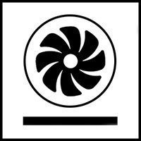 تسخين سفلي+مروحة توزيع+سخان دائري