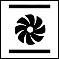 تسخين سفلي+علوي+مروحة توزيع