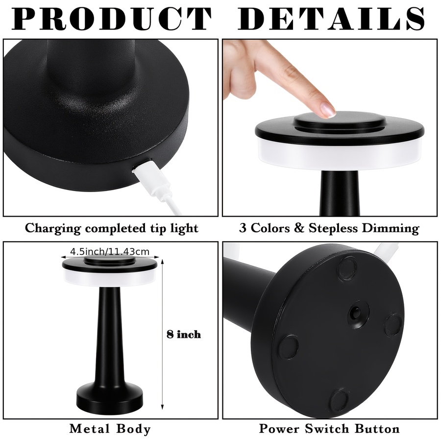 أباجورة مكتبية Cordless راقية