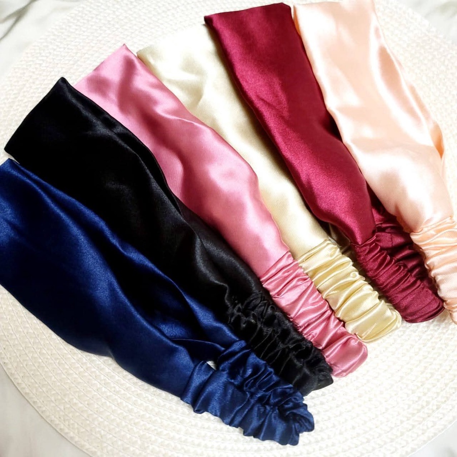 Satin headband 