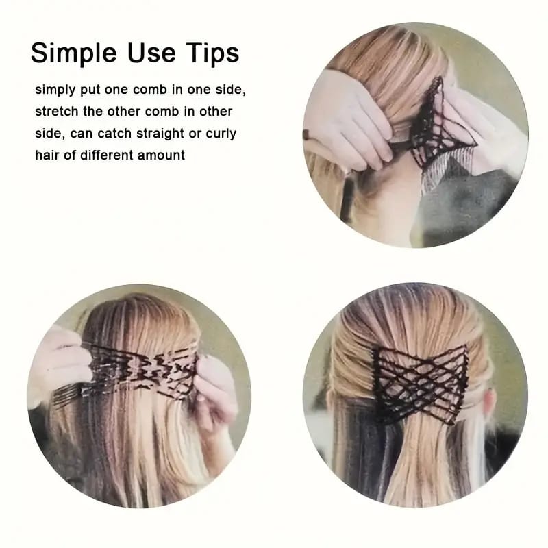 Hair comp clip