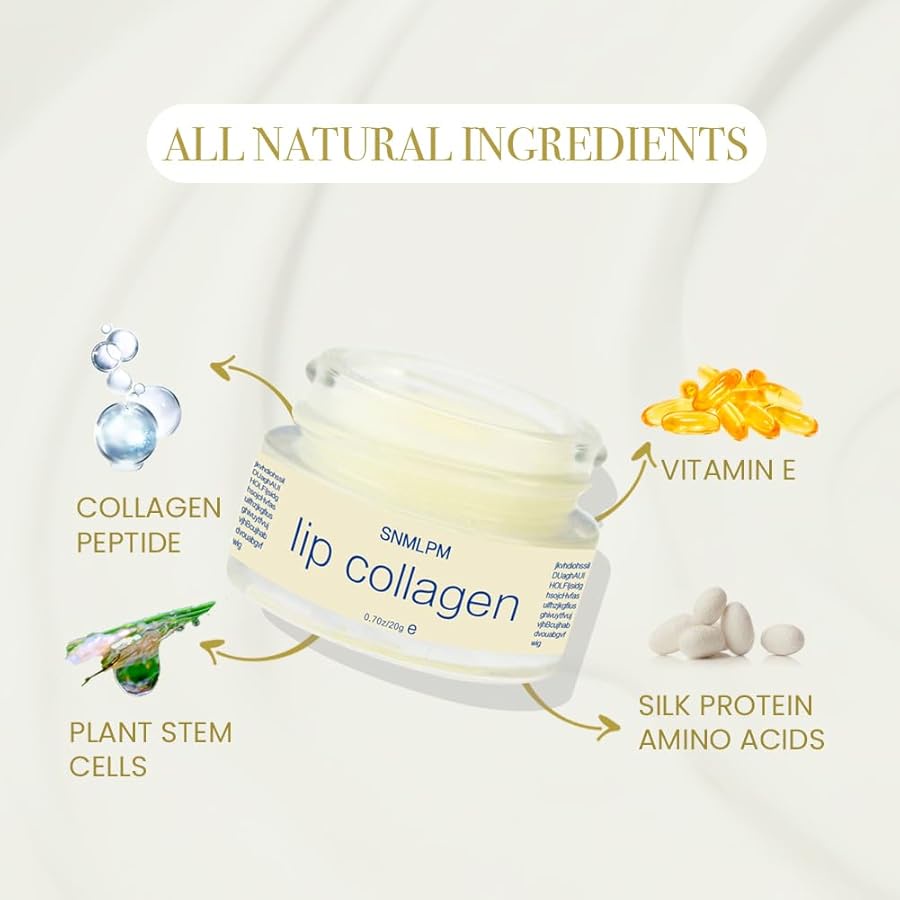 Lip collagen natural ingredients