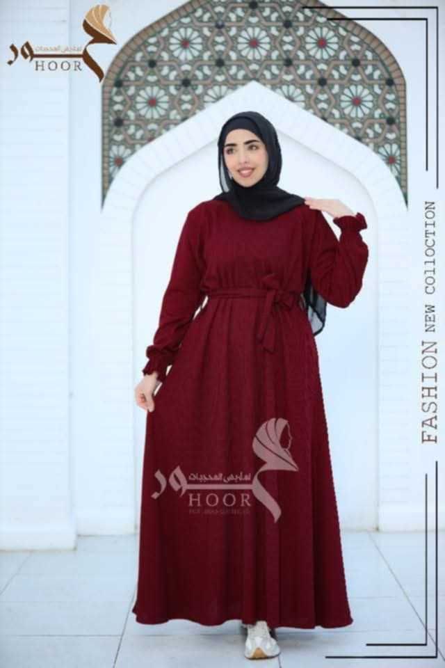 عباية وقار – ريب شتوي مستورد بأكثر من طريقة لبس -دريس وفستان مع بعض